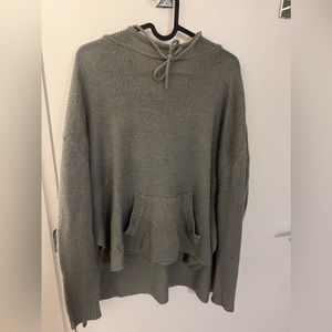 Free People Grey Hoodie
